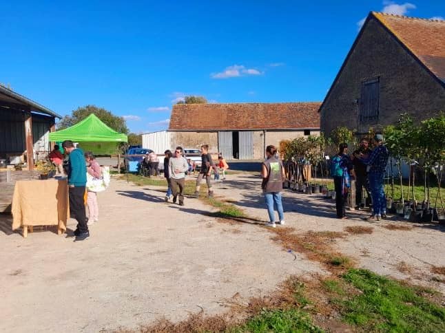 Production de plantes comestibles, entre Tours et Château-La-Vallière en Touraine